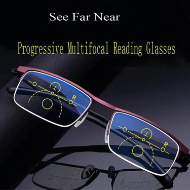 Progressive Eyeglasses With Photochromic Blue Light Filter Lenses - Image 6