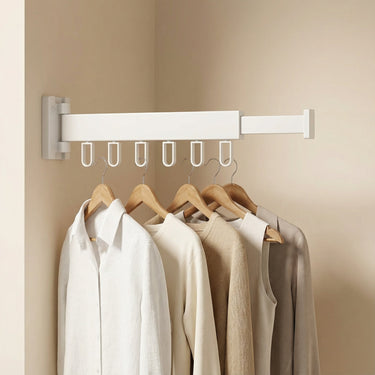 Retractable Wall Drying Rack With Space-Saving Design To Reclaim Valuable Floor Space - Image 16