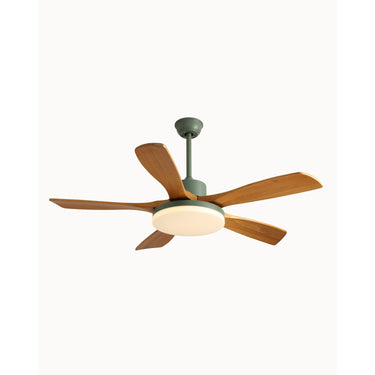 Scandi Reversible Ceiling Fan With Dimmable Light And Remote - Image 1