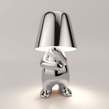 Sculptural Metal Figurine Table Lamp With Dimmable LED - Image 9