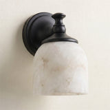 Short Arm Wall Sconce With Frosted Shade - Image 10