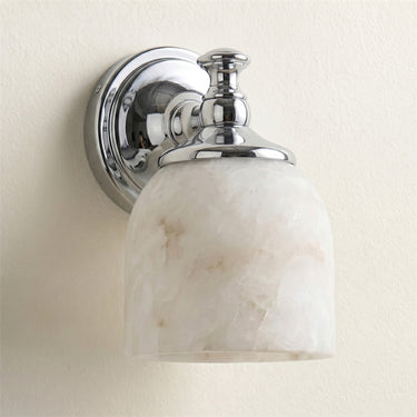 Short Arm Wall Sconce With Frosted Shade - Image 11