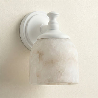 Short Arm Wall Sconce With Frosted Shade - Image 13