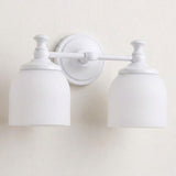 Short Arm Wall Sconce With Frosted Shade - Image 18