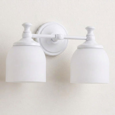 Short Arm Wall Sconce With Frosted Shade - Image 18