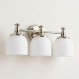Short Arm Wall Sconce With Frosted Shade - Image 22