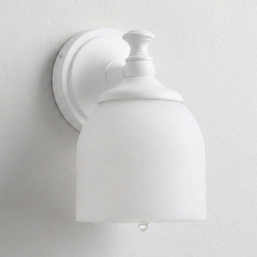 Short Arm Wall Sconce With Frosted Shade - Image 26