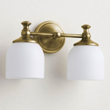 Short Arm Wall Sconce With Frosted Shade - Image 27
