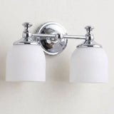 Short Arm Wall Sconce With Frosted Shade - Image 29