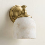 Short Arm Wall Sconce With Frosted Shade - Image 3