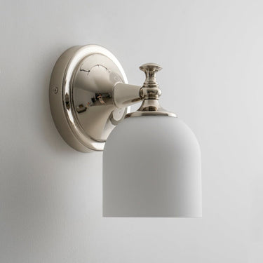 Short Arm Wall Sconce With Frosted Shade - Image 31