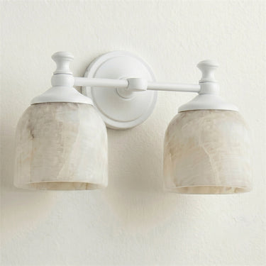 Short Arm Wall Sconce With Frosted Shade - Image 4