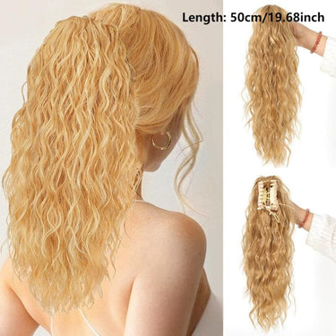Silkipony Drawstring Ponytail Extension For Instant Voluminous Salon-Worthy Hair - Image 14