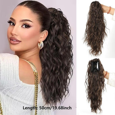 Silkipony Drawstring Ponytail Extension For Instant Voluminous Salon-Worthy Hair - Image 9