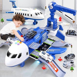 Skyquest Adventure Airplane Playset With Vehicles For Creative Kids - Image 1