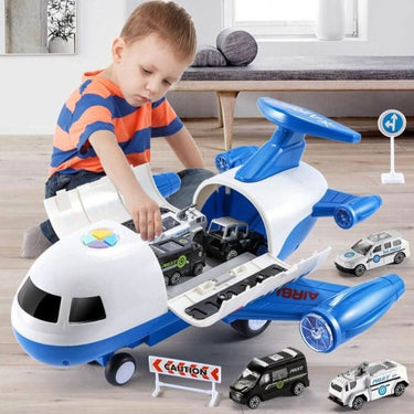 Skyquest Adventure Airplane Playset With Vehicles For Creative Kids - Image 4