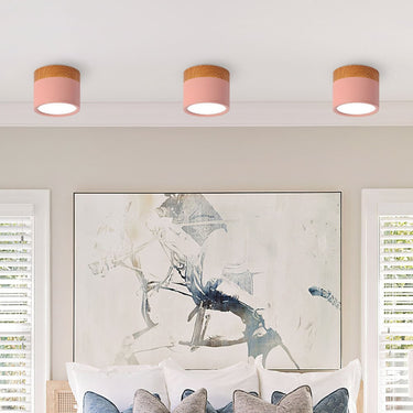 Small Cylinder Flush Ceiling Light - Image 10