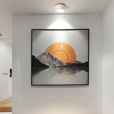 Small Cylinder Flush Ceiling Light - Image 2