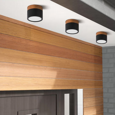 Small Cylinder Flush Ceiling Light - Image 8