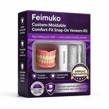 Snap On Veneers Kit With Custom Moldable Comfort Fit For Natural-Looking Smile - Image 6