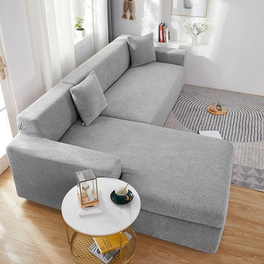 Sofalock Custom-Fit Polyester L-Shaped Sofa Cover - Image 2