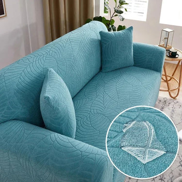Sofalock Custom-Fit Polyester L-Shaped Sofa Cover - Image 7