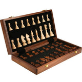 Solid Wood Set Wooden Chess Board - Image 4