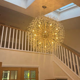 Sputnik Chandelier With Crystal Beads And Firework Design - Image 5