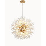 Starburst Dandelion Crystal Bead Chandelier - Image 1