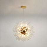 Starburst Dandelion Crystal Bead Chandelier - Image 13