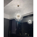 Starburst Dandelion Crystal Bead Chandelier - Image 2