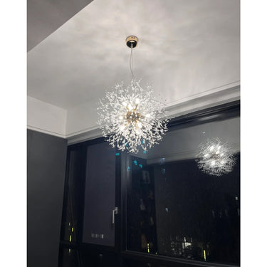 Starburst Dandelion Crystal Bead Chandelier - Image 2