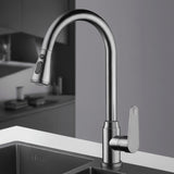 Swivelux Kitchen Faucet With Pull-Out Sprayer And 360-Degree Swivel - Image 8