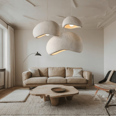 Textured Dome Pendant Light With Adjustable Cable - Image 1