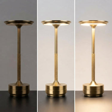 Textured Stem Tall Table Lamp With Touch Control - Image 3