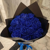 Valentine's Day Glitter Rose Bouquet Artificial Flowers For Home Decor - Image 1
