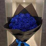Valentine's Day Glitter Rose Bouquet Artificial Flowers For Home Decor - Image 3