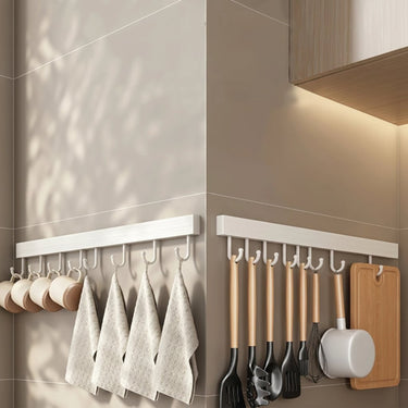 Wall Hook Organizer For Cutting Boards Cooking Spoons And Kitchen Utensils - Image 1