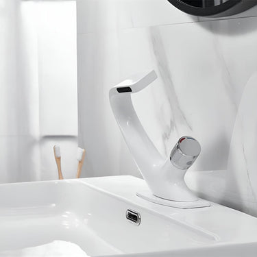Waterfall Sink Faucet With Single Handle Mixer For Modern Bathrooms - Image 8