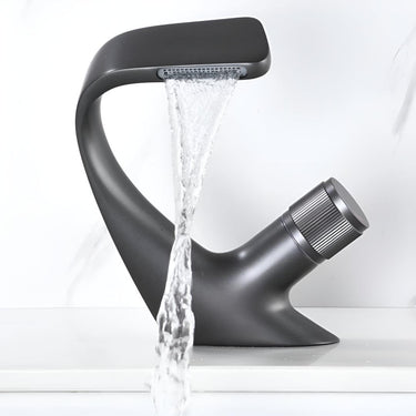 Waterfall Sink Faucet With Single Handle Mixer For Modern Bathrooms - Image 6