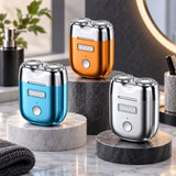 Waterproof Quiet Electric Shaver With Dual Blade System For Sensitive Skin - Image 1