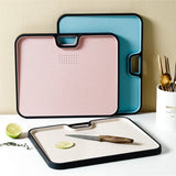 Wheat Straw Cutting Board With Double-Sided Design For Meat And Vegetables - Image 9
