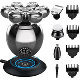 Wireless Electric Head Shaver With 7D Floating Blades And Smart LED Display - Image 1