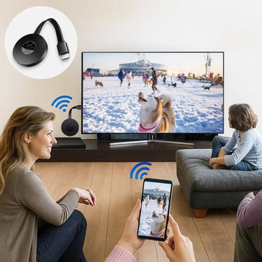 Wireless Screen Mirror Adapter With 1080p HDMI Dongle - Image 3