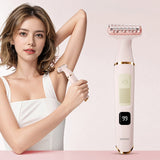 Women’s Electric Razor With 3-in-1 Blade System Wet & Dry Design And Digital Display - Image 8
