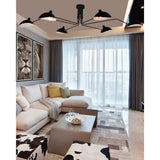 Womo Semi-Flush Multi Arm Chandelier - Image 3