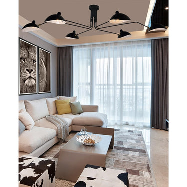 Womo Semi-Flush Multi Arm Chandelier - Image 3