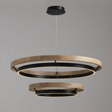 Womo Wood Circular LED Chandelier - Image 12