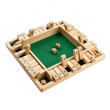 Wooden Math Board Game For Family Learning And Fun - Image 1