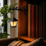 Wrought Iron Bookshelf Light With Hanging Pendant - Image 4